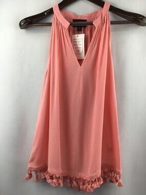 Women’s Lumiere Coral Sleeveless Top Size M Brand New w/Tags